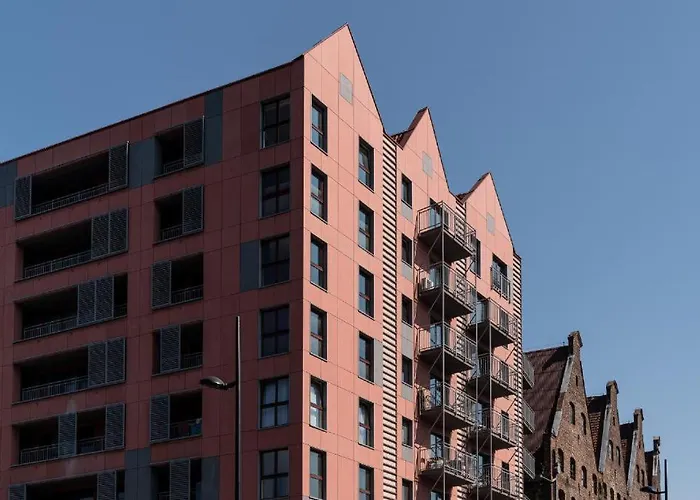 Center Wellness Parking Waterlane Island Appartement Gdańsk