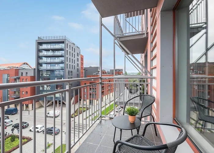 Center Wellness Parking Waterlane Island Daire Gdansk